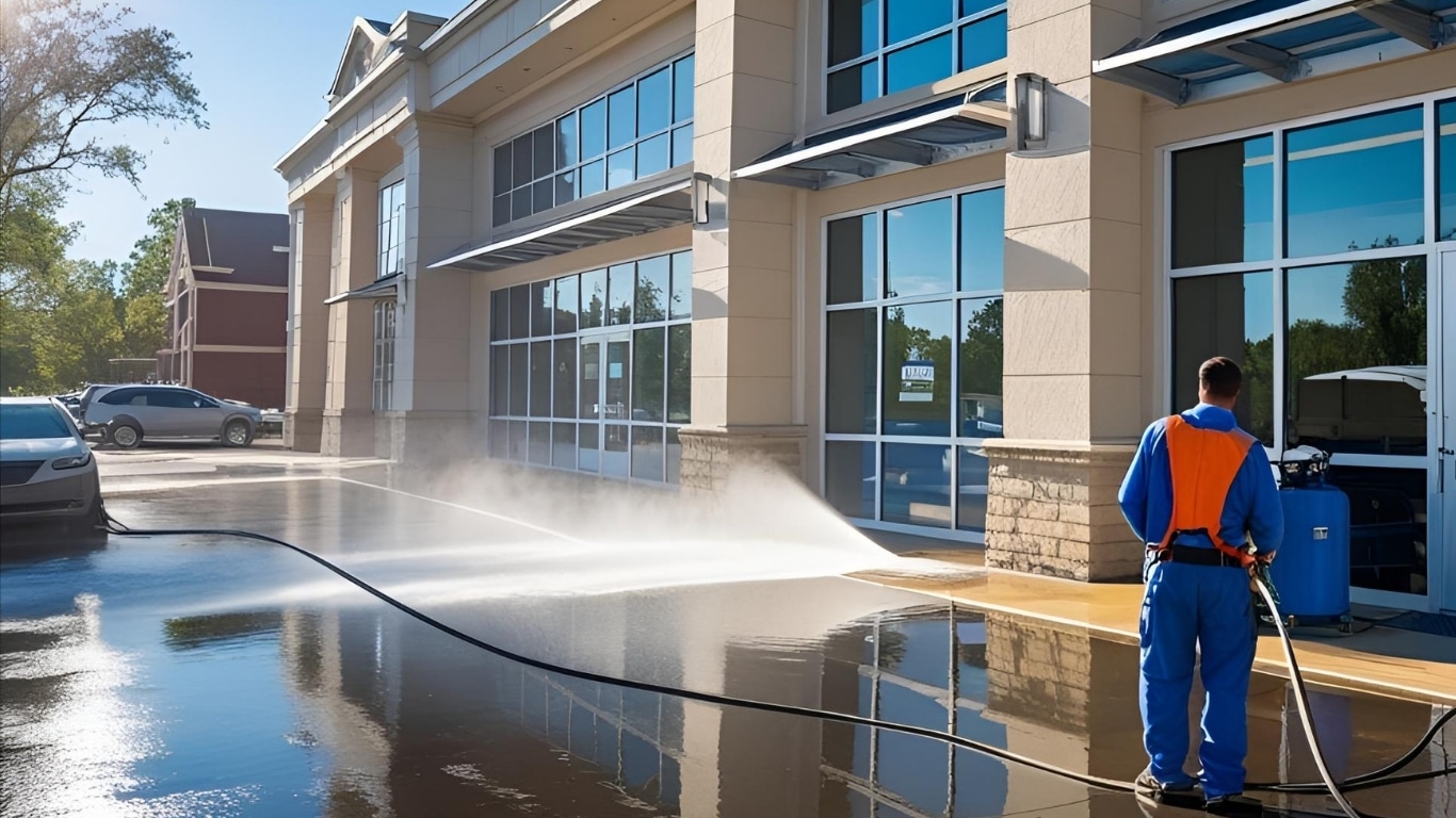 Why Port Orange Businesses Need Commercial Pressure Washing